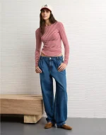 AE Long Sleeve Cozy Crew Neck T-Shirt