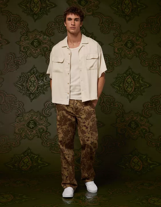 AE x Tru Kolors Short Sleeve Camp Shirt - Image 5