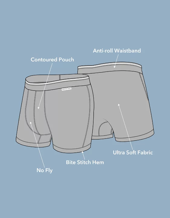 AEO Men's 4.5" Ultra Soft Boxer Brief - Image 7