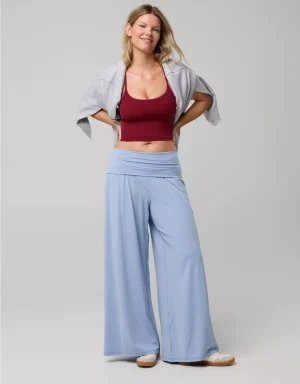 OFFLINE By Aerie Real Me Foldover Super Wide Leg Pant