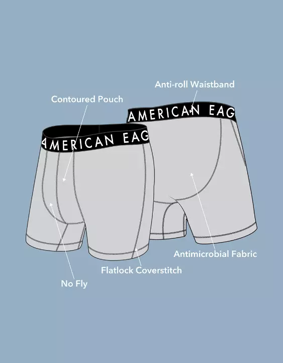 AEO Men's 6" Money Flex Boxer Brief - Image 5