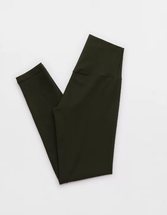 OFFLINE By Aerie Real Me XTRA High Waisted Ribbed Legging - Image 4