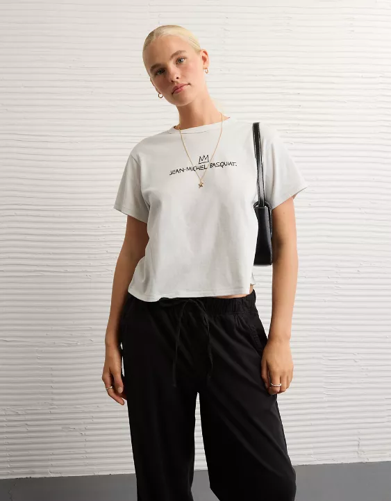 AE Basquiat Ex-Boyfriend Graphic T-Shirt - Image 7