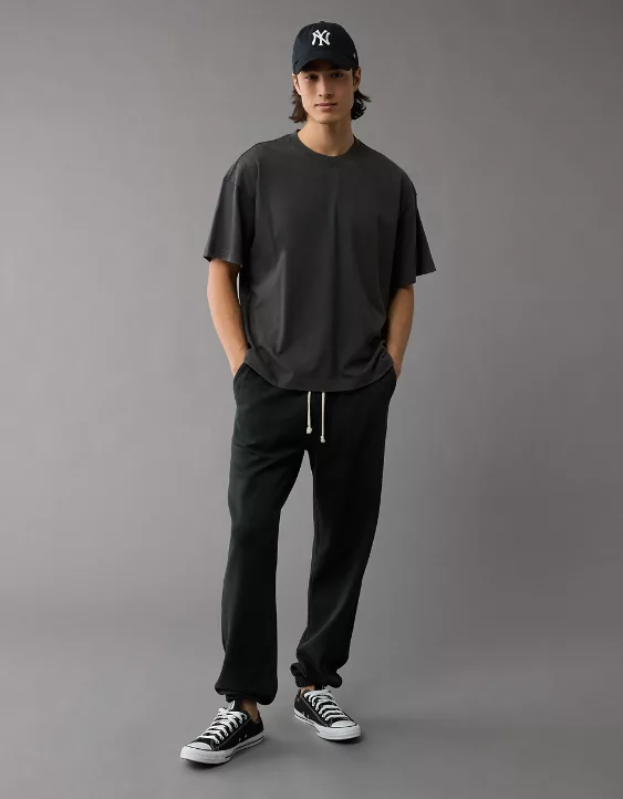 AE Boxy Sueded Jersey T-Shirt - Image 5