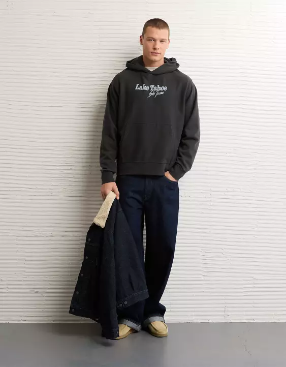 AE Lake Tahoe Graphic Fleece Hoodie - Image 5