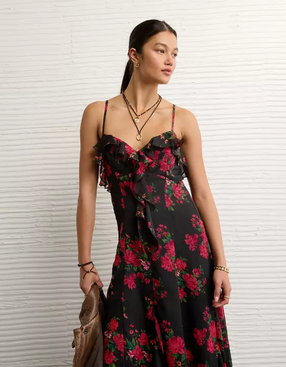 AE Tiered Ruffle Maxi Dress - Image 5