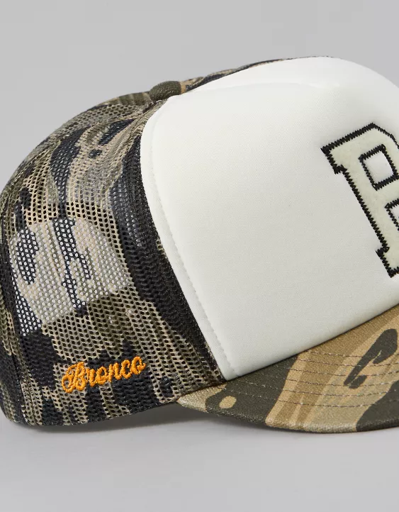 AE Bronco Camo Trucker Hat - Image 5