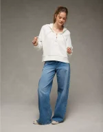 AE Big Hug Lace-Up Hoodie