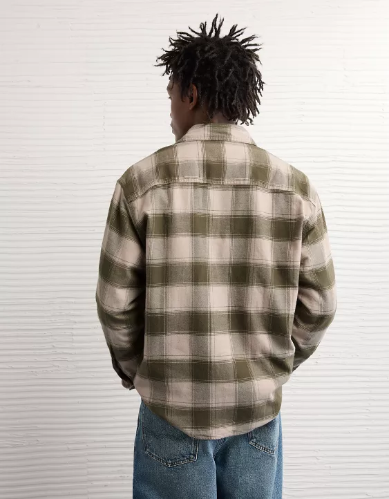 AE Relaxed Everyday Flannel Shirt - Image 2