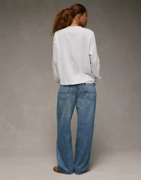 AE Everyday Luxe Long Sleeve T-Shirt - Image 2