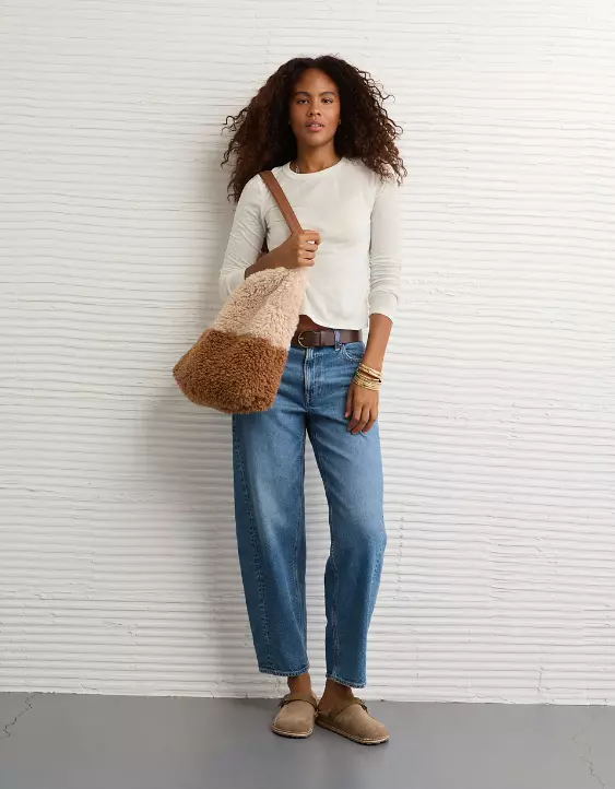 AE Long Sleeve Hey Baby Tee - Image 6