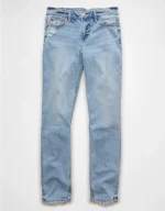 AE Stretch Super High-Waisted Straight Jean