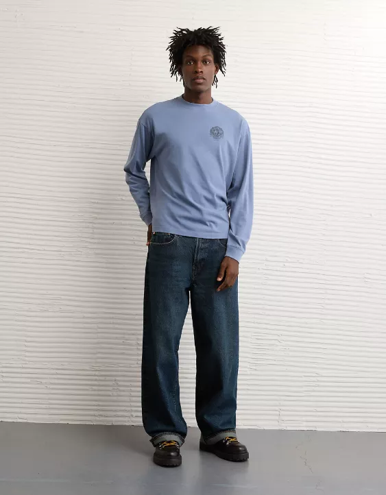 AE Boxy Long Sleeve Graphic T-Shirt - Image 7