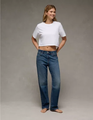 AE Strigid Low-Rise Baggy Straight Jean