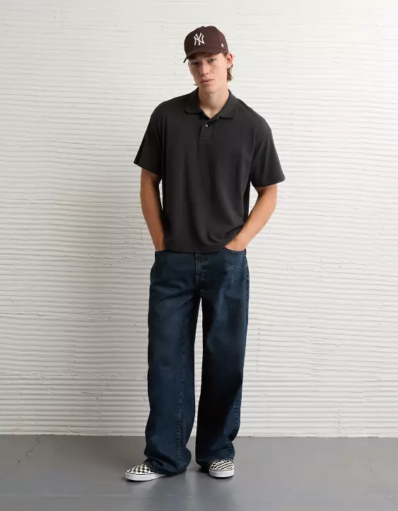 AE Boxy Polo Shirt - Image 5