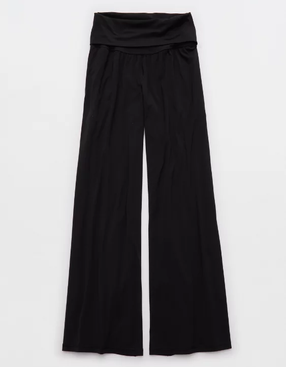 OFFLINE By Aerie Real Me Foldover Super Wide Leg Pant - Image 3