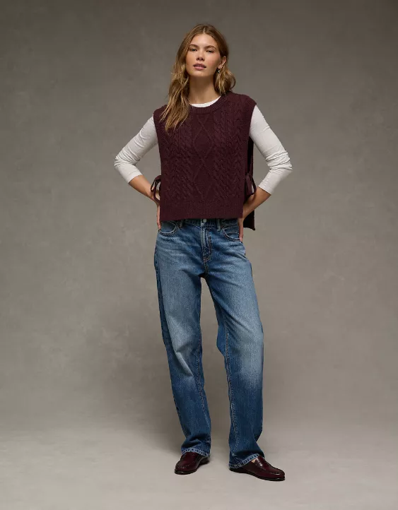 AE Whoa So Soft Side-Tie Vest - Image 6