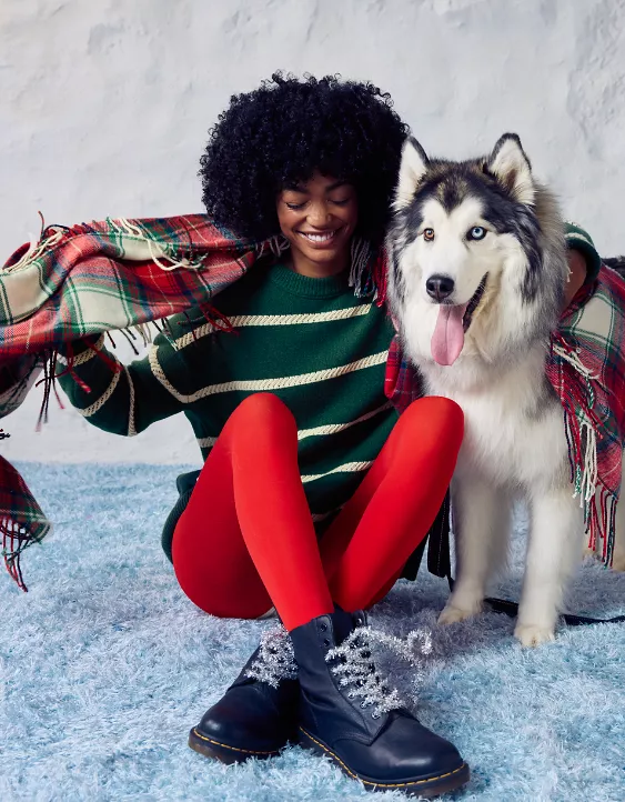 Aerie Printed Lightweight Scarf - Image 4