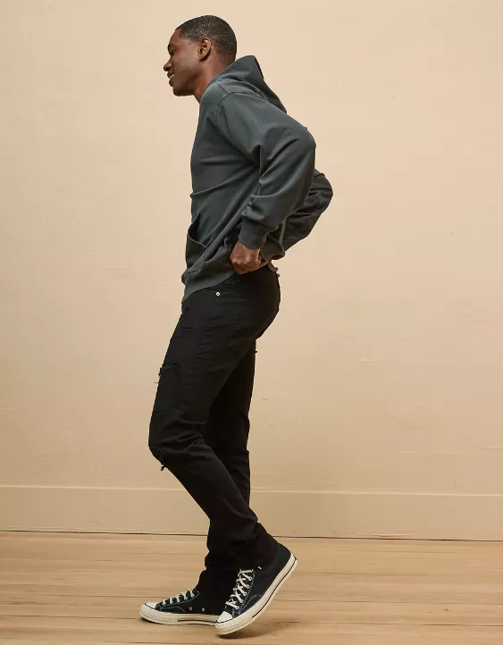 AE AirFlex+ Athletic Skinny Patched Jean - Image 5