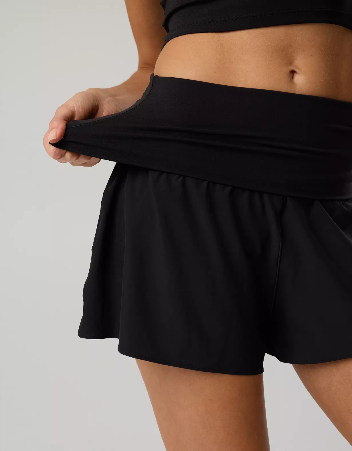 OFFLINE By Aerie Real Me Foldover Flowy Short