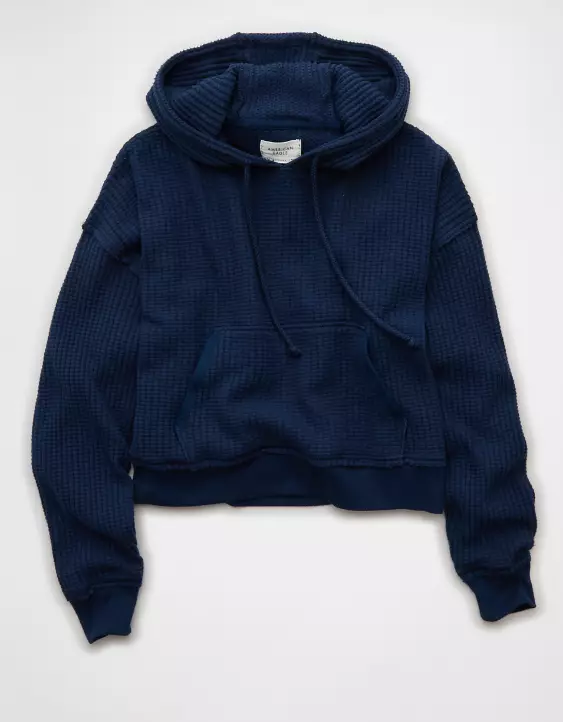 AE Waffle Fleece Hoodie - Image 3
