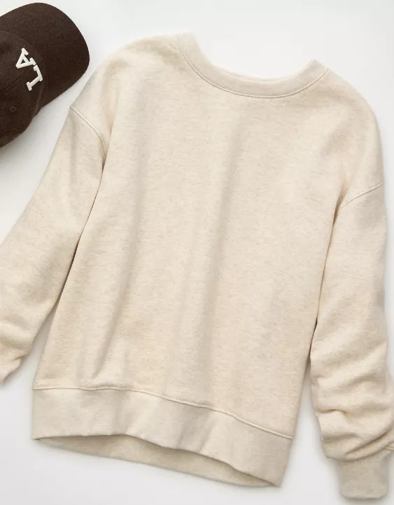 AE Everyday Luxe Crew Neck Sweatshirt - Image 7