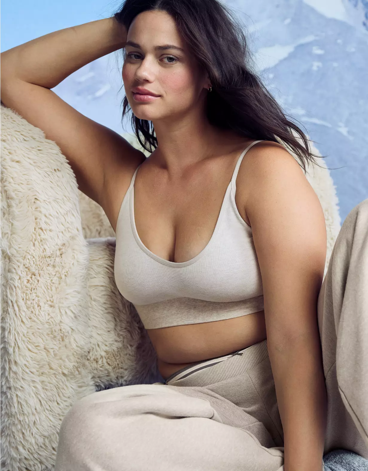 Superchill Seamless Longline Scoop Bralette