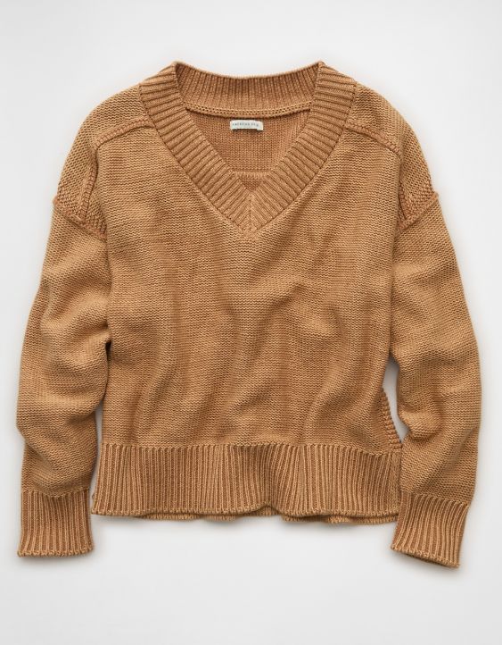 AE Long Weekend V-Neck Sweater - Image 3