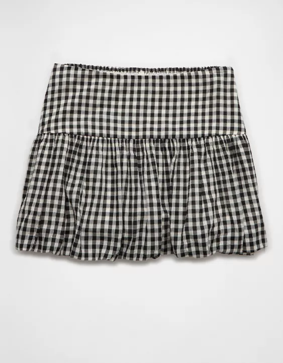 AE High-Waisted Smocked Bubble Skirt - Image 3