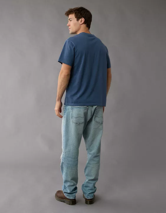 AE Logo Lived-In T-Shirt - Image 2