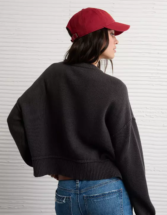 AE USC Trojans Cropped Sweater - Image 2