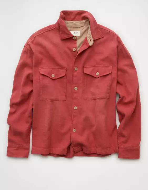 AE Boxy Flannel Shirt - Image 4