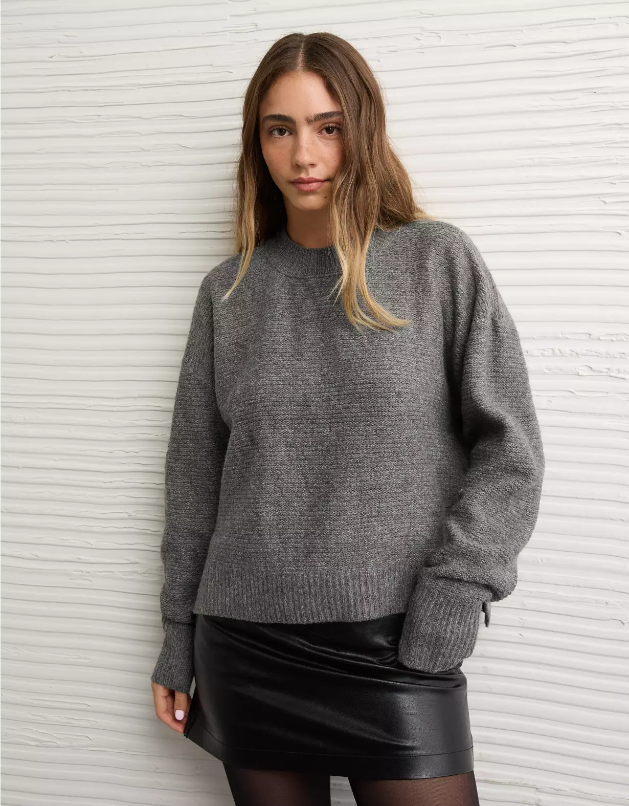 AE Whoa So Soft Crew Neck Sweater