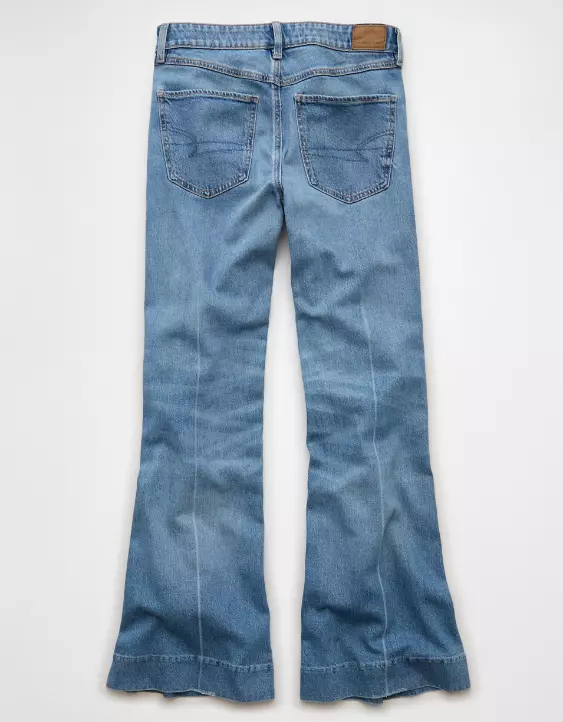 AE Stretch High-Waisted Flare Jean - Image 4