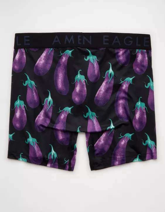AEO Men's Eggplants 6" Flex Boxer Brief - Image 4