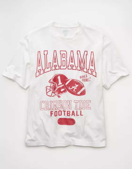 AE Boxy Alabama Crimson Tide Graphic T-Shirt - Image 3