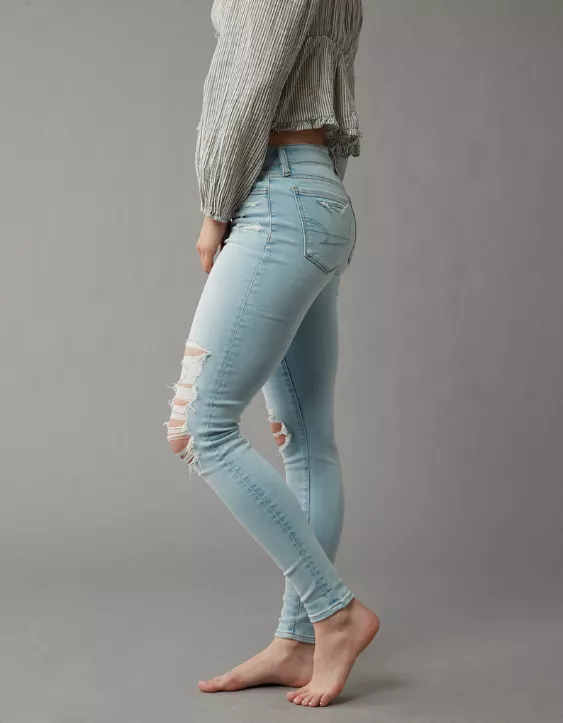 AE Next Level Low-Rise Ripped Jegging - Image 5