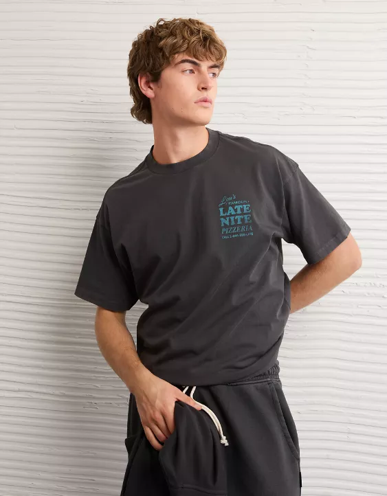 AE Boxy Food Graphic T-Shirt - Image 8