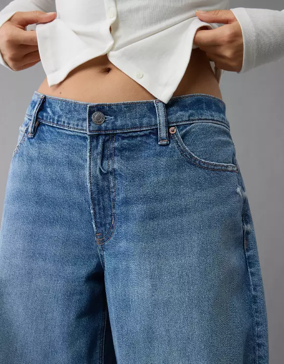 AE Strigid Low-Rise Baggy Barrel Jean - Image 6