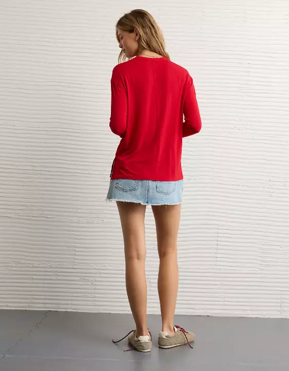 AE Soft & Sexy Long Sleeve T-Shirt - Image 2