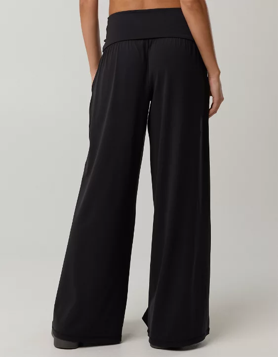 OFFLINE By Aerie Real Me Foldover Super Wide Leg Pant - Image 2