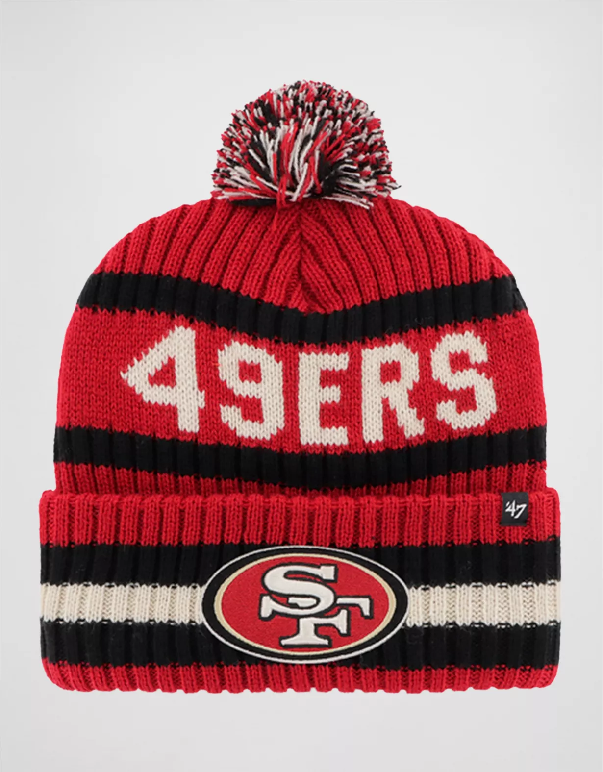 '47 Brand San Francisco 49ers Bering Cuff Knit Beanie - Image 2