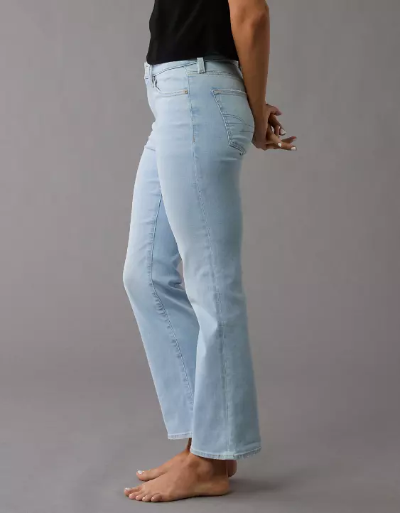 AE Next Level High-Waisted Kick Bootcut Crop Jean - Image 5