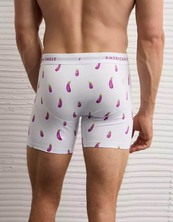 AEO Men's Eggplant 6" Classic Boxer Brief - Image 2