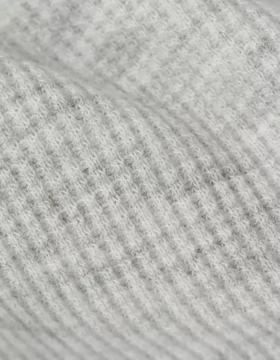 AE Waffle Hey Baby Tee - Image 6