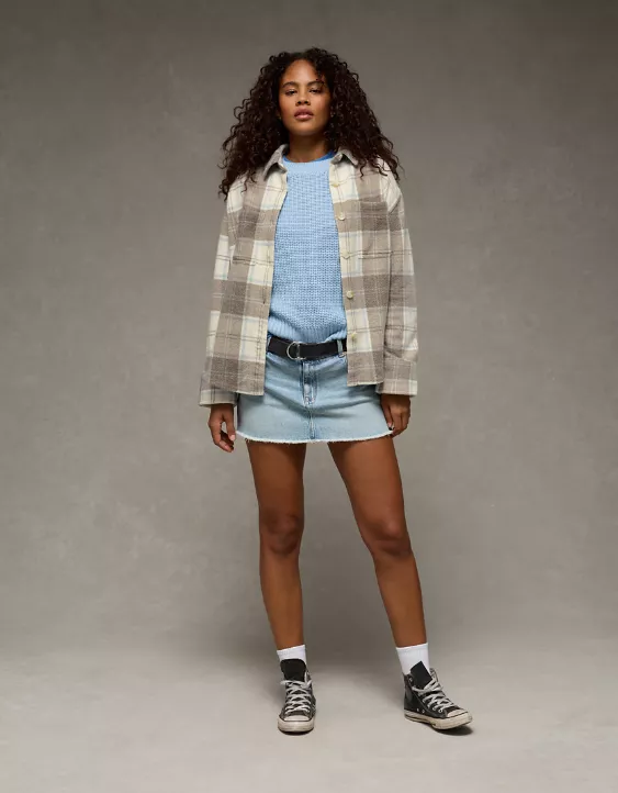 AE Fleece Shacket - Image 5