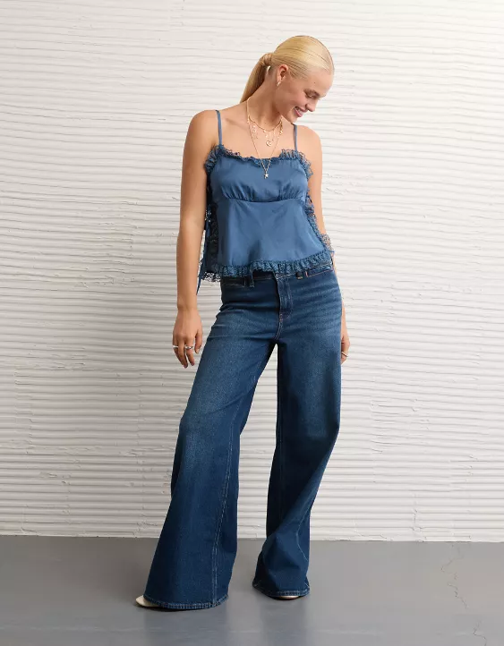 AE Side-Tie Lace Tank Top - Image 6