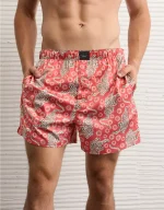AEO Men's Valentine's Day Satin Pocket Boxer Short
