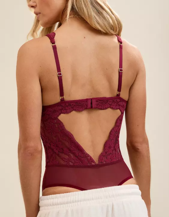 Show Off Chenille Lace Bodysuit - Image 2