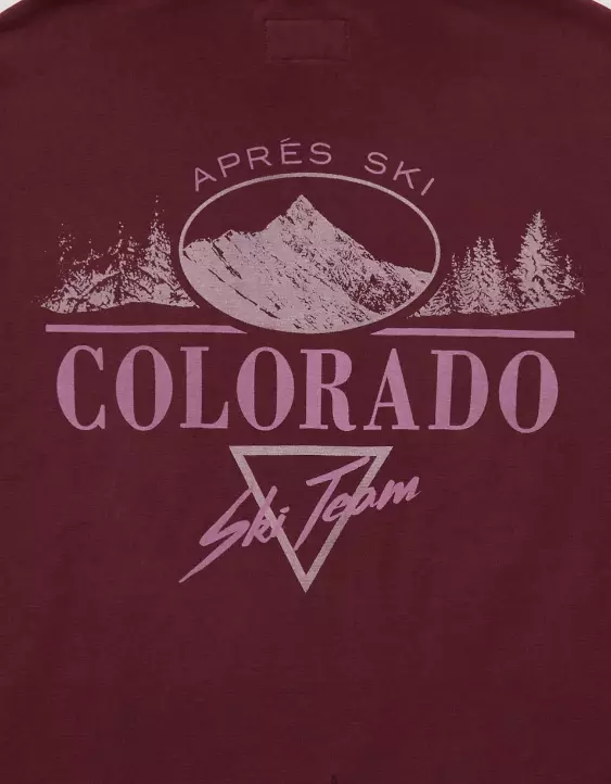 AE Après Ski Graphic Fleece Hoodie - Image 6